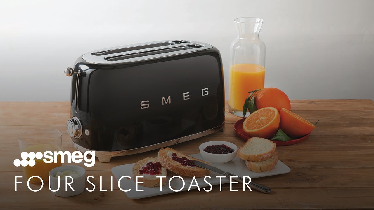 SMEG Toaster 50's Retro Style TSF01WHEU Weiss