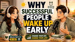 Why Successful People Wake Up Early | English Listening Practice (B1–B2)