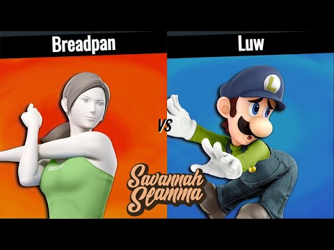 Savannah Slamma 80 WINNERS QUARTERS - Breadpan (Wii Fit Trainer, Bowser Jr.) vs. Luw (Luigi)