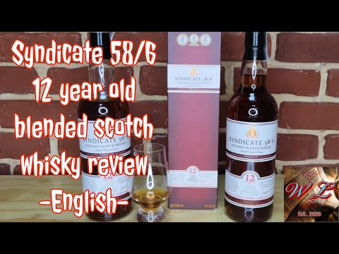 Syndicate 58/6 12 Year Old - english review #75 ep.196 - blended scotch whisky -