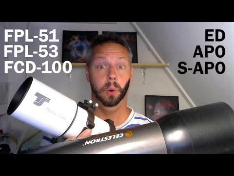 ED vs APO Refractor Telescopes!? FPL-51 vs FPL-53 vs FCD-100!?