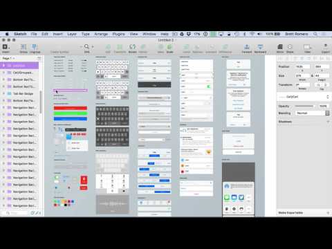 Learn To Build Your First Professional iOS App Creating UI in Sketch