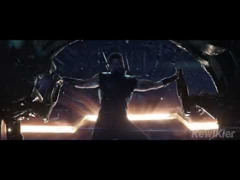 Avengers Infinity war/Thor arrives in Wakanda scene 4k