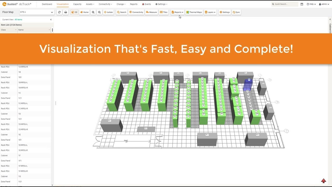 dcTrack Visualization