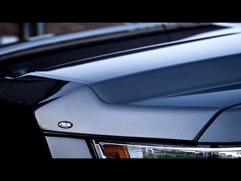 Auto Ventshade Flush Mount Hood Protector installation for 2015-2018 Ford F-150