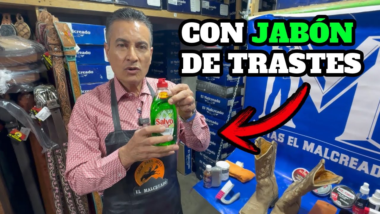 HOW TO CLEAN YOUR BOOTS FROM HOME