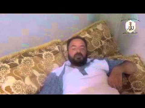 قائد كتيبة أكناف العمري بعد خروجه من المشفى الميداني جراء اصابته