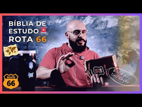Uma bíblia que te guia pela Vida - Bíblia de estudo Rota 66