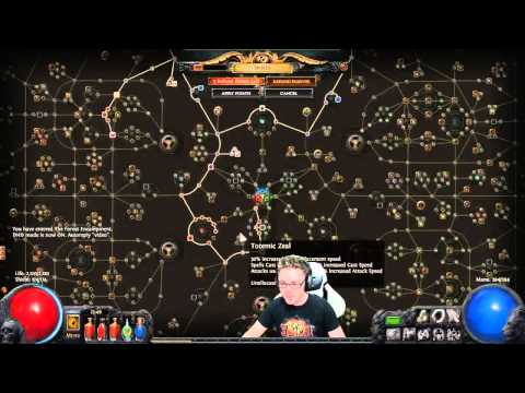 Path of Exile  Strongest Caster Leveling Setup for New Leagues Hardcore & Self Found Viable