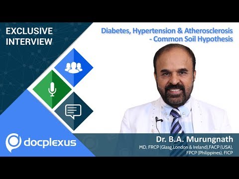 Diabetes, Hypertension & Atherosclerosis- Common Soil Hypothesis