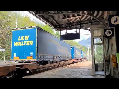 Treni a Preglia aprile 2023