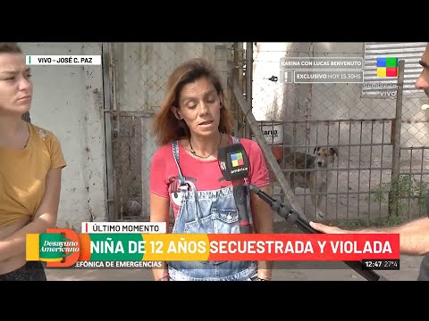 José C. Paz: niña de 12 años secuestrada y violada
