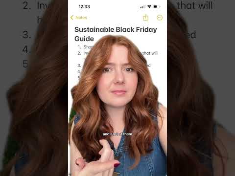 Sustainable Black Friday Guide | Sustainable Living | Sustainable Holiday Shopping Tips
