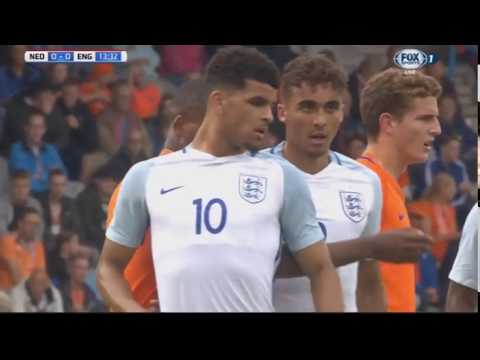Football. Holland U-21 – England U-21 (Qualifying matches)
