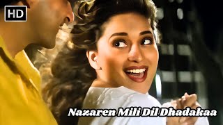 Download lagu Nazaren Mili Dil Dhadakaa | नज़रें मिली दिल धड़कना | Raja (1995) | Udit Narayan, Alka Yagnik mp3 Download lagu Nazaren Mili Dil Dhadakaa | नज़रें मिली दिल धड़कना | Raja (1995) | Udit Narayan, Alka Yagnik mp3