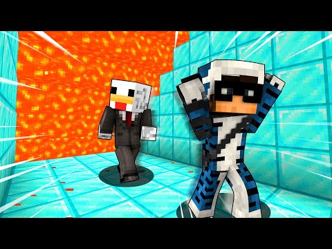 CORSA CONTRO LO TSUNAMI DI LAVA - KENDAL VS BELLAFACCIA SU MINECRAFT ITA