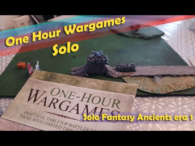 Vídeo relacionado con One-Hour Wargames: Practical Tabletop Battles for those with Limited Time and Space