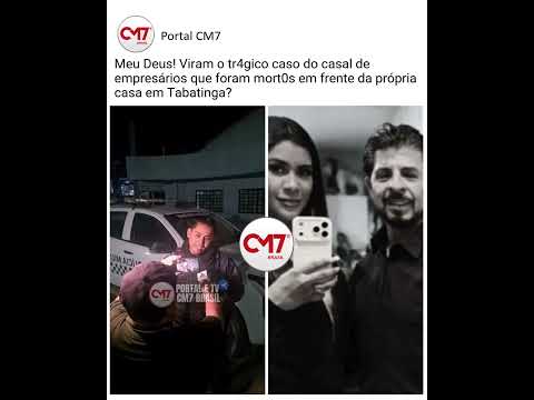 Casal de empresários é mort0 a tiros em frente à residência em Tabatinga