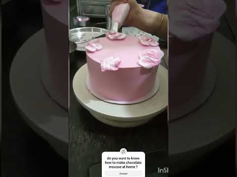 #cake decorating #easy design for new home bakers