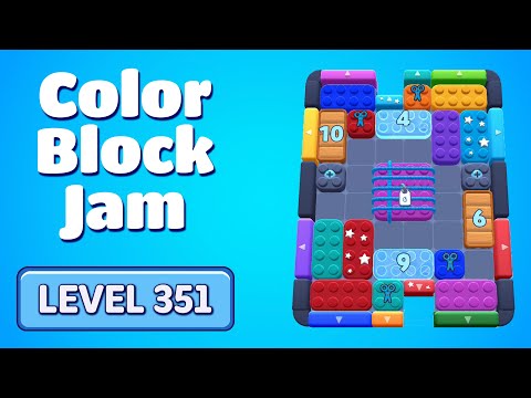 Color Block Jam Level 351 | Every Puzzle Solved! 🎯