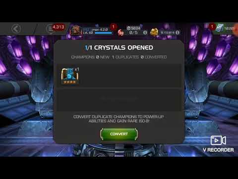 6x  5-star featured crystal opening