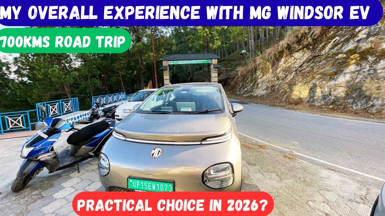 My Overall Experience with MG Windsor EV on 700kms Road trip | Practical choice or not ?
