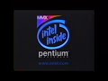 All Intel Inside Pentium I MMX Technology Logos 1995 1998
