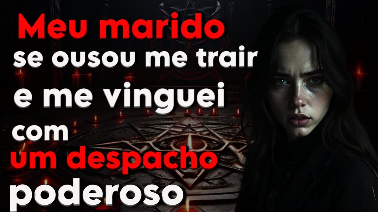 Ele me traiu e não esperava que eu fizesse UM FEITIÇO pra me VINGAR - relato real