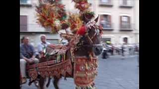 preview picture of video 'La festa dei carrettieri a Pietraperzia'
