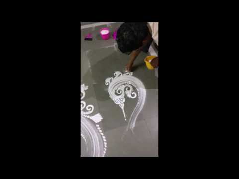Unique Rangoli Patterns by Satish Thavi