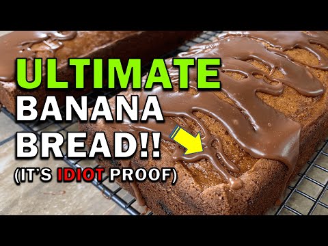 BANANA BREAD like a GRANDMA!! (Step-by-step, COMPLETE guide!!)