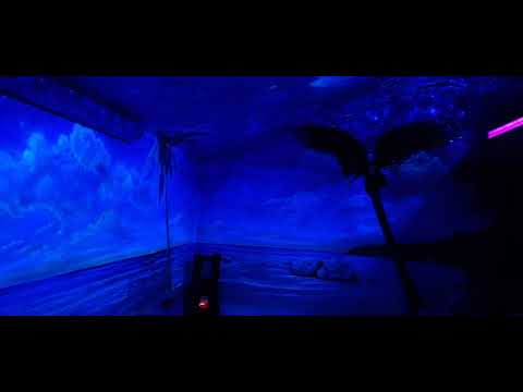 Sunset Inn & Suites AMAZING New Beach Room night time