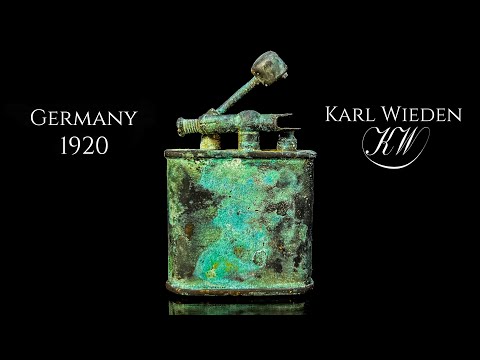 Will it ignite after 105 years? Restoration of a very rare lighter! 🔥