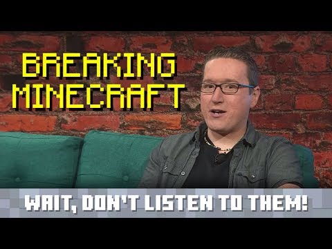 MINECON Earth community panel - Breaking Minecraft!