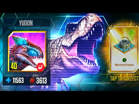 OPEN VIP YUDON VS YUDON SOLO VIP BATTLE | JURASSIC WORLD THE GAME