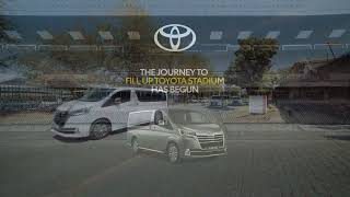 From the streets to the stadium. The journey to #FillUpToyotaStadium has begun.