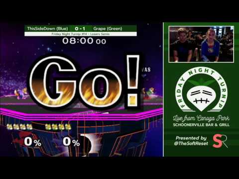 Friday Night Turnip #14 - ThisSideDown (Fox) vs. Grape (Fox/Marth) - Losers Semis