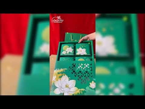 Hộp 4 bánh trung thu Song Ngư Tân Dân Lợi