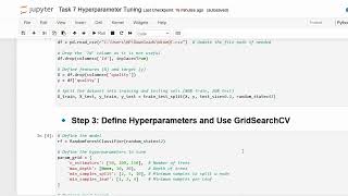Download the video "TechnoHacks EduTech | Task 7 - Hyperparameter tuning | Machine Learning Internship |"