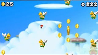 New Super Mario Bros 2 HD 100% Flower World: ALL STAR COINS AND SECRET EXITS