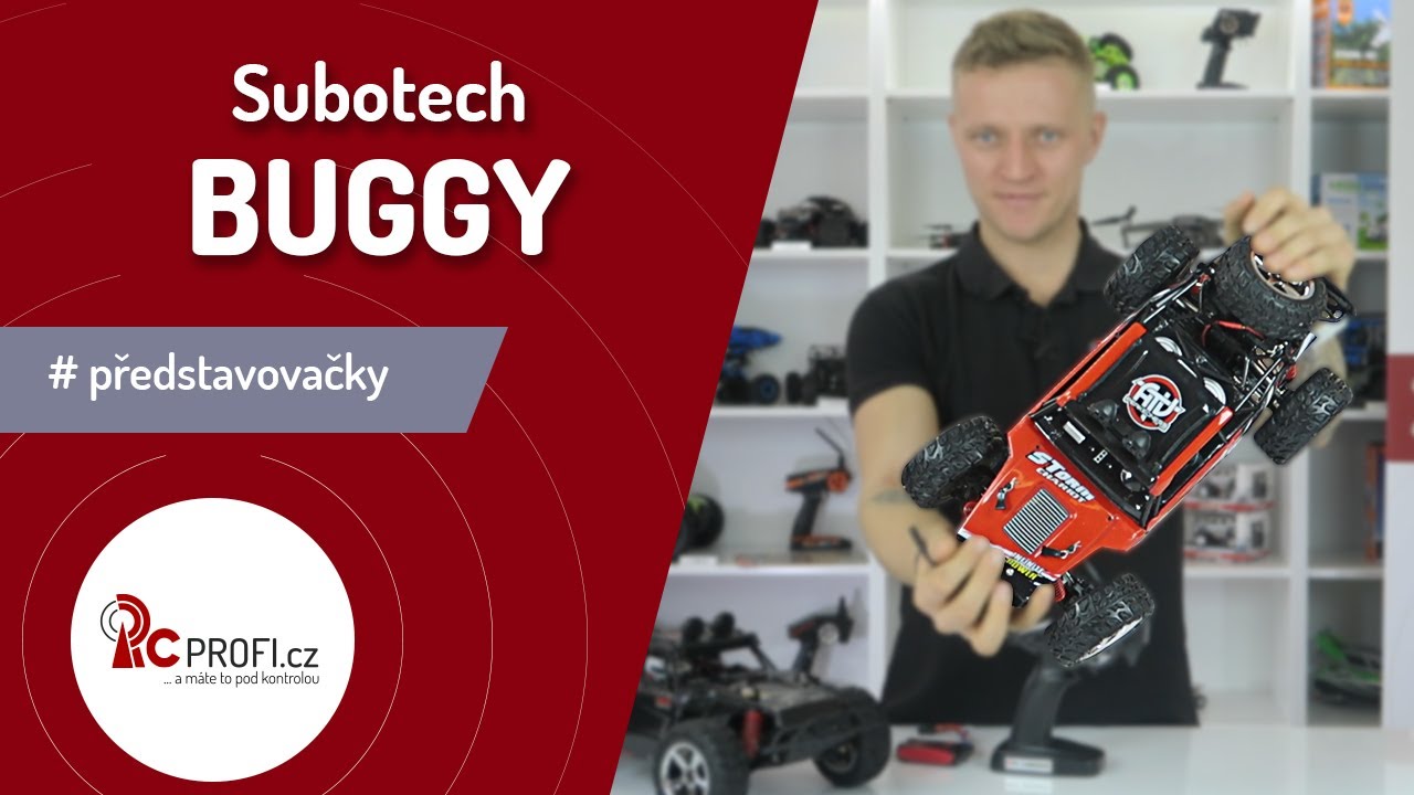 RC auto buggy Subotech, šedá