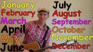 Months of the Year Song