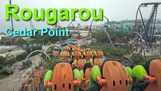 Rougarou Floorless Roller Coaster On Ride Back Seat HD POV Cedar Point 2018