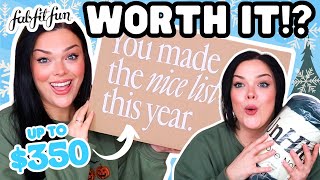 REALLY WORTH $350! | Winter 2024 FabFitFun Unboxing!