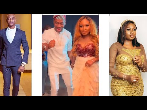 Lateef Adedimeji And His Fiancée, Mo Bimpe Step Out As Couple At Eniola Badmus Party