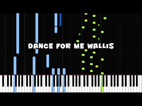 Dance For Me Wallis (from W. E.)  Adam Korzeniowski Piano Cover Piano Tutorial Synthesia