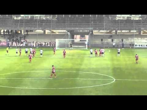 Campobasso - Alma Juventus Fano. Gol di Sivilla su calcio di rigore