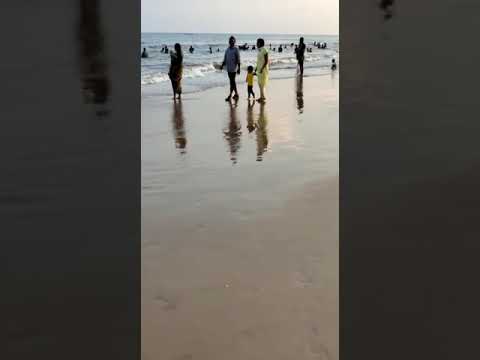 NITHYA SREE PRIYA AT BEACH
