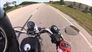 Harley Davidson Sportster 883 Top Speed!