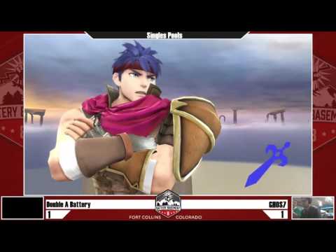 Double A Battery (Cloud) vs Ghos7 (Ike) - Singles Pools